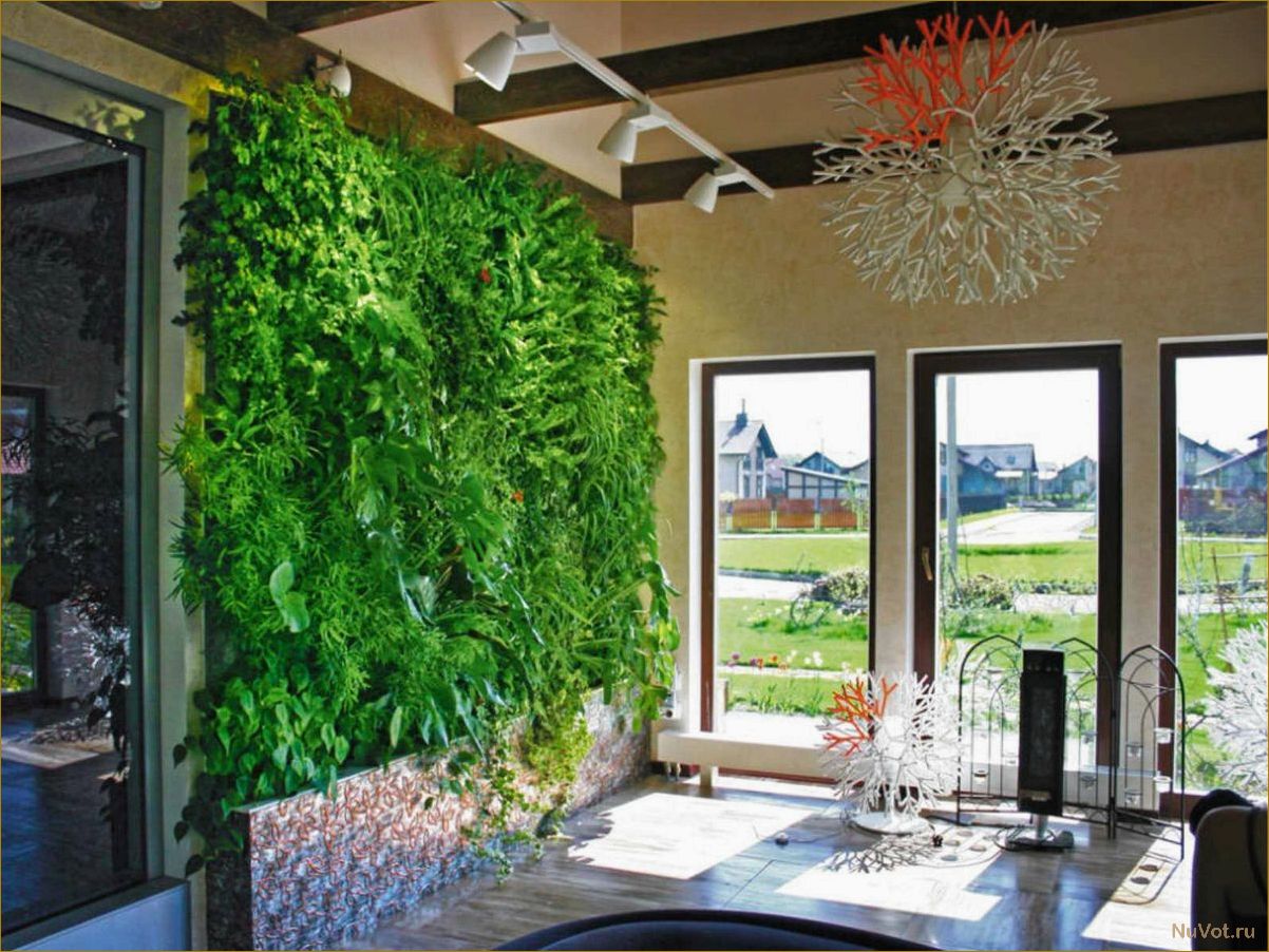 Вертикальное озеленение и другие способы создания зелёных зон в квартире