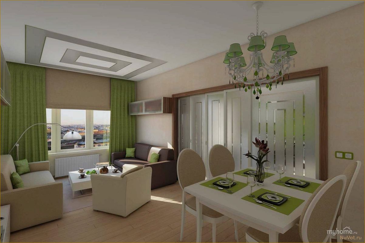 Зеленый цвет в интерьере: гостинная, кухня, спальня, детская, ванная, офис, кабинет