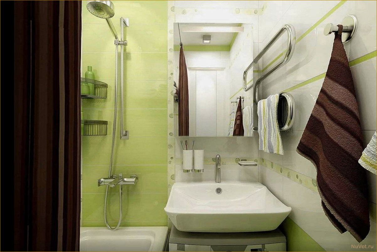 Варианты дизайнов ванной комнаты в хрущевке