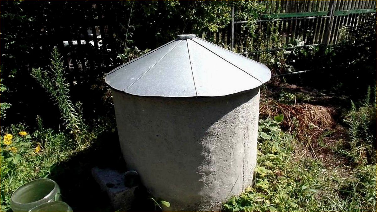 Как сделать крышку для колодца своими руками и обеспечить чистую воду и красивый двор
