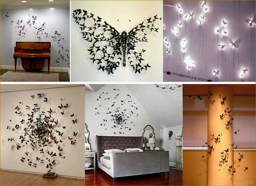 Креативные идеи декора стен своими руками: творчество в интерьере