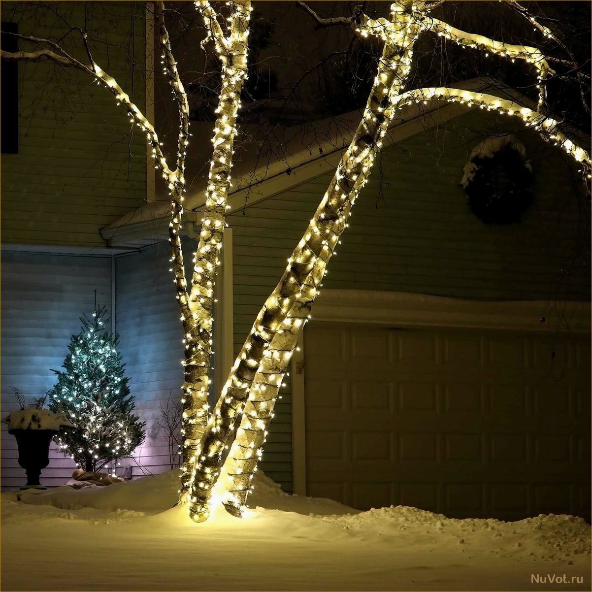 Морозостойкие светодиодные уличные гирлянды для новогодней сказки у порога