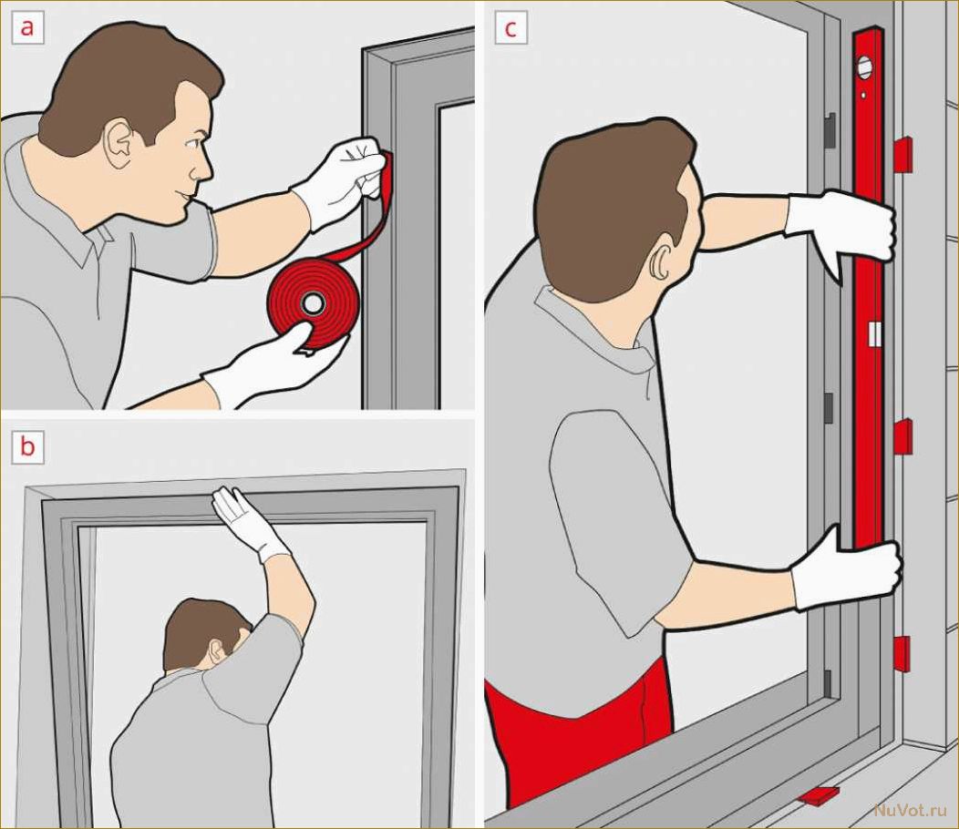 Установка пластиковых дверей своими руками: пошаговая инструкция