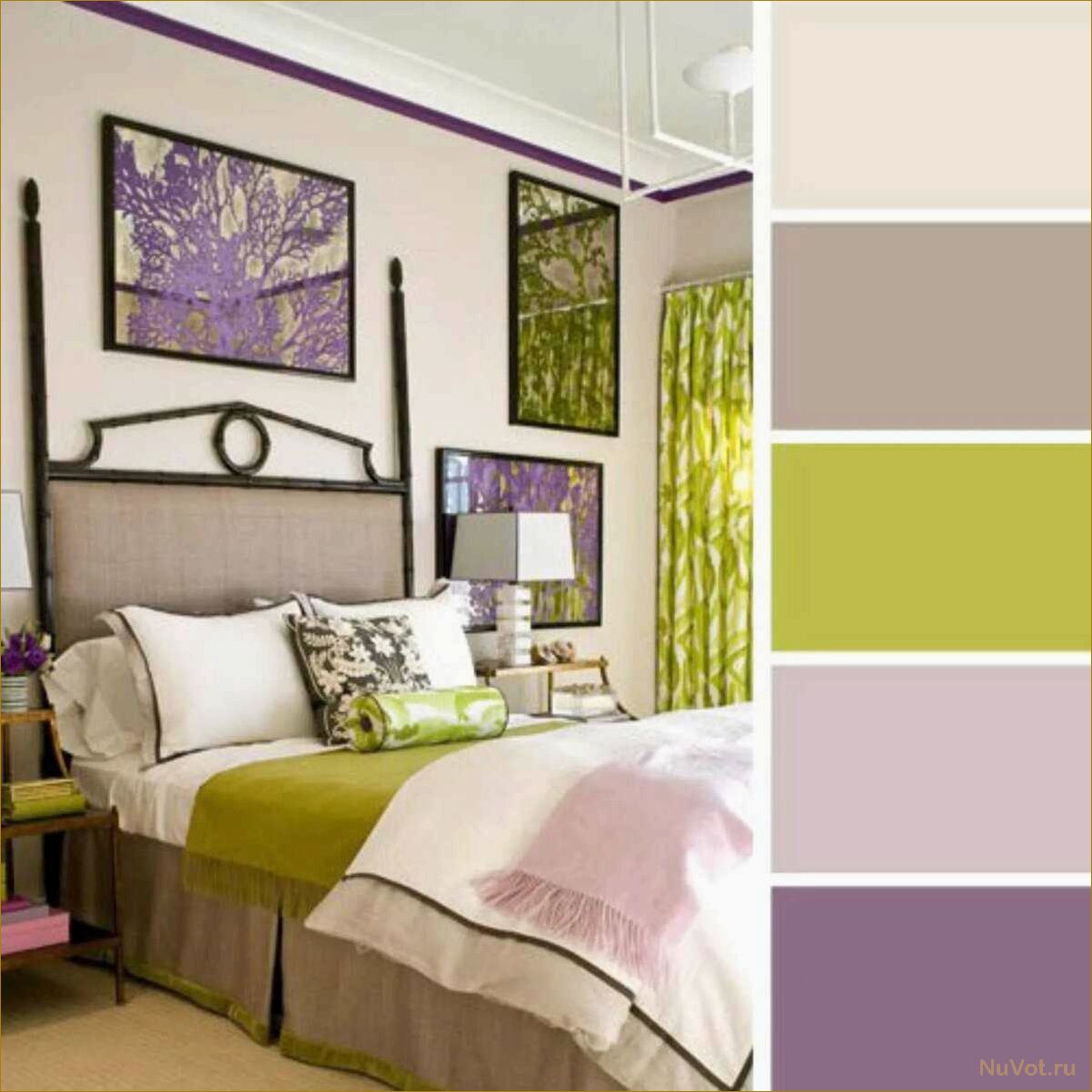 Сочетание цветов в интерьере комнаты: секреты гармонии и стиля