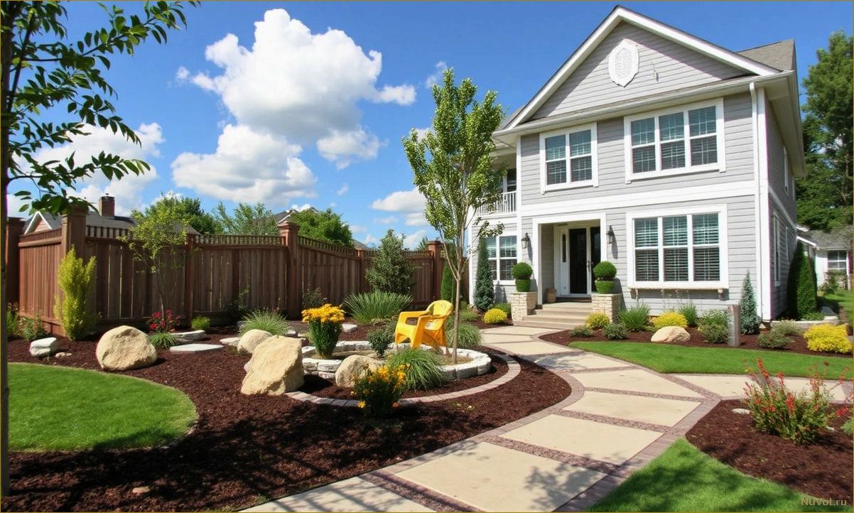 (благоустроить, участок, вокруг, дома, создания) Как благоустроить участок вокруг дома для создания уютного и комфортного пространства