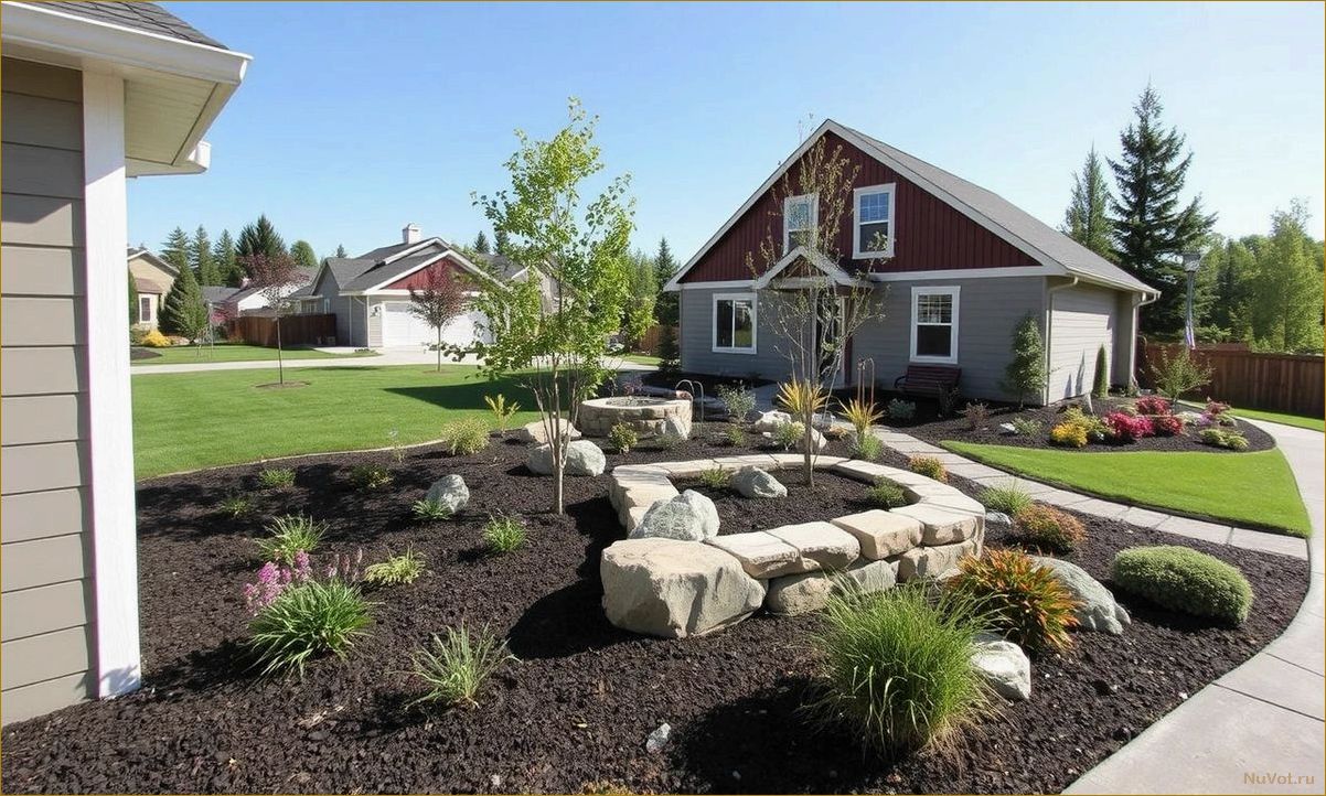 (идеи, советы, благоустройству, большого, участка) Идеи и советы по благоустройству большого участка для создания комфортной территории