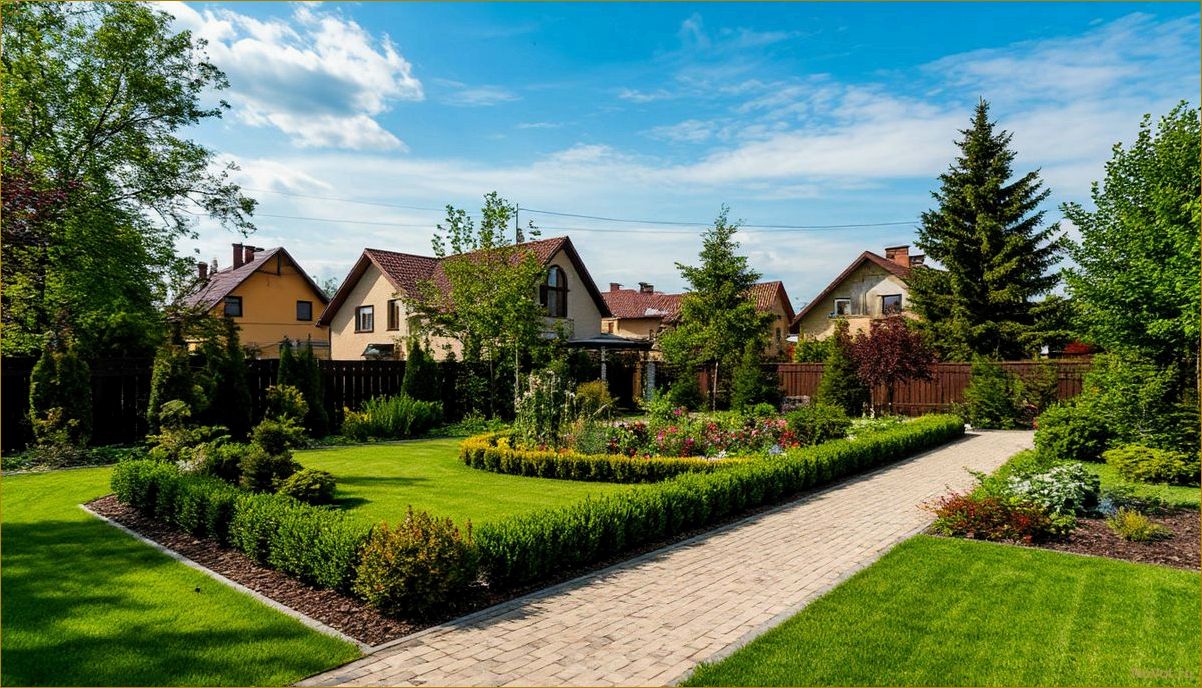 Благоустройство таунхауса как создание комфортного пространства для жизни и отдыха