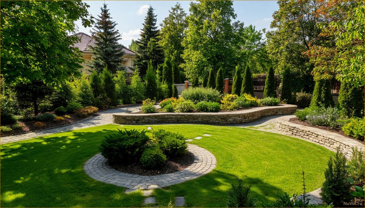 (идеи, советы, благоустройству, большого, участка) Идеи и советы по благоустройству большого участка для создания комфортной территории