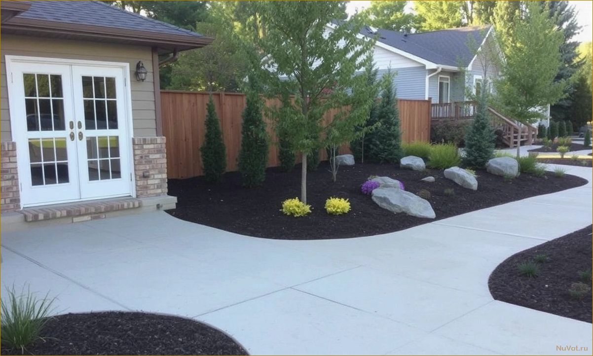 Как правильно благоустроить участок дачи для комфортного отдыха и работы