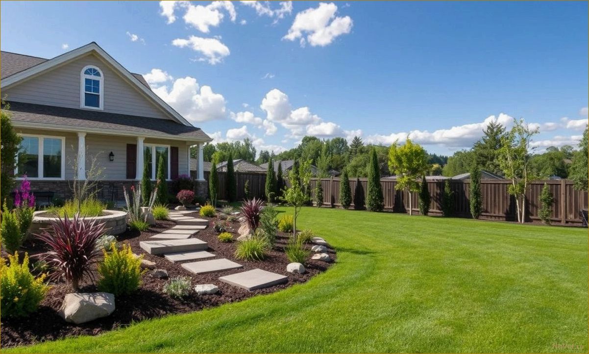 (идеи, благоустройства, участков, домов, создания) Идеи для благоустройства участков домов для создания уюта и красоты