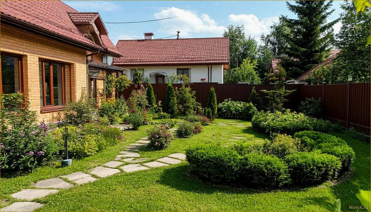 (идеи, благоустройства, участков, домов, создания) Идеи для благоустройства участков домов для создания уюта и красоты