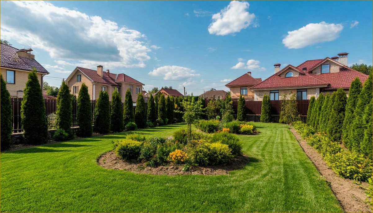 (идеи, благоустройства, участков, домов, создания) Идеи для благоустройства участков домов для создания уюта и красоты