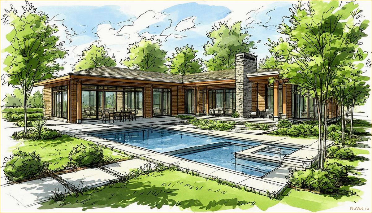 Как правильно организовать пространство на узком участке для комфортного отдыха и работы